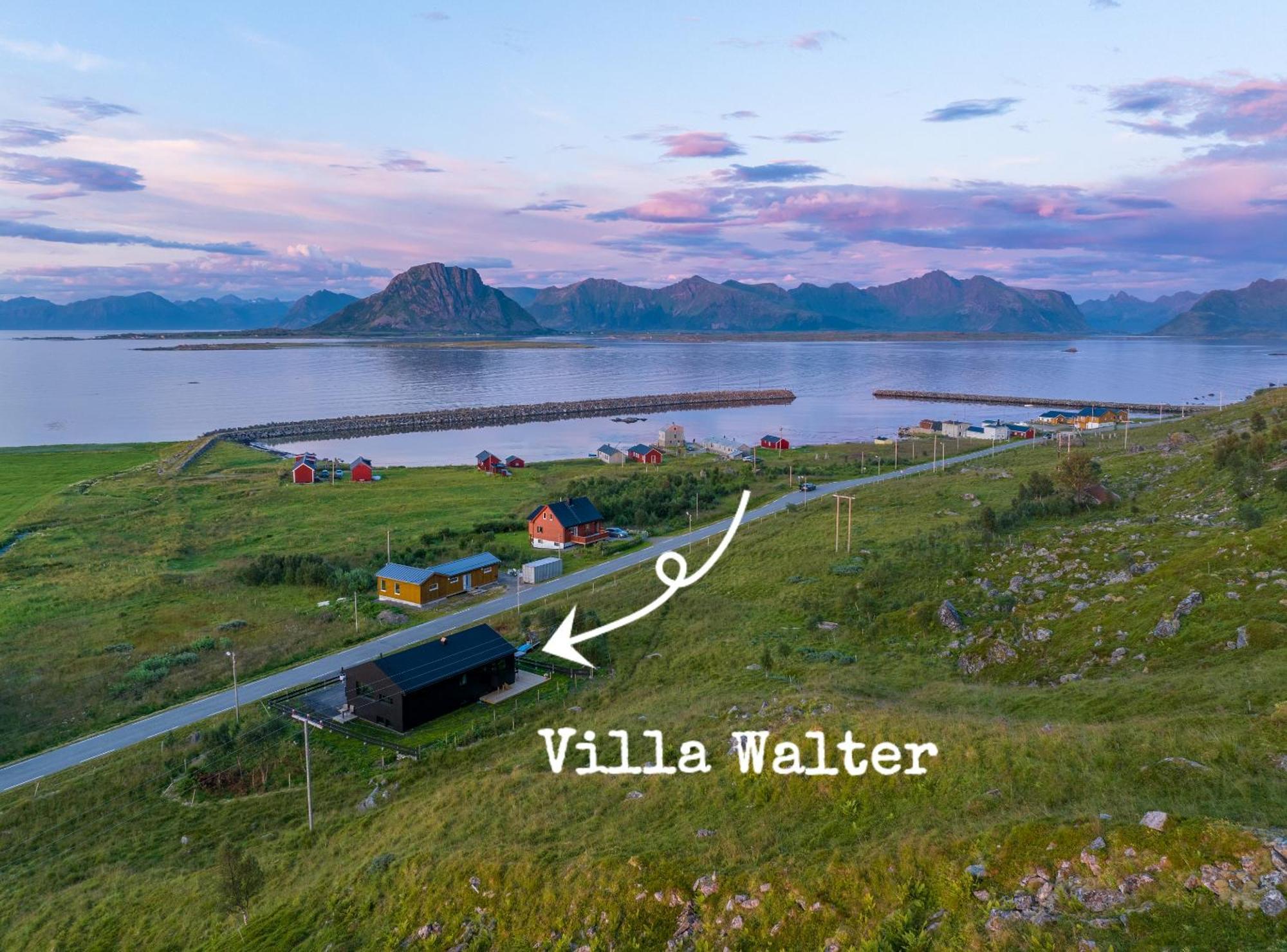Villa Walter Lofoten With Sauna Kvalnes  Esterno foto