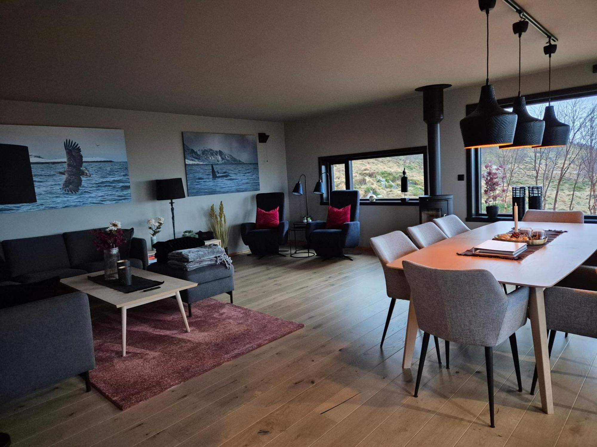 Villa Walter Lofoten With Sauna Kvalnes  Esterno foto